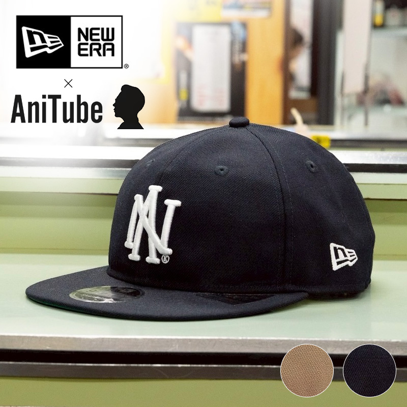 ニューエラ　ank アニューエラ　ネイビー　新品未使用品　newera NEW ERA ニューエラ × ANK アニューエラキャップ【クーポン対象外】【T
