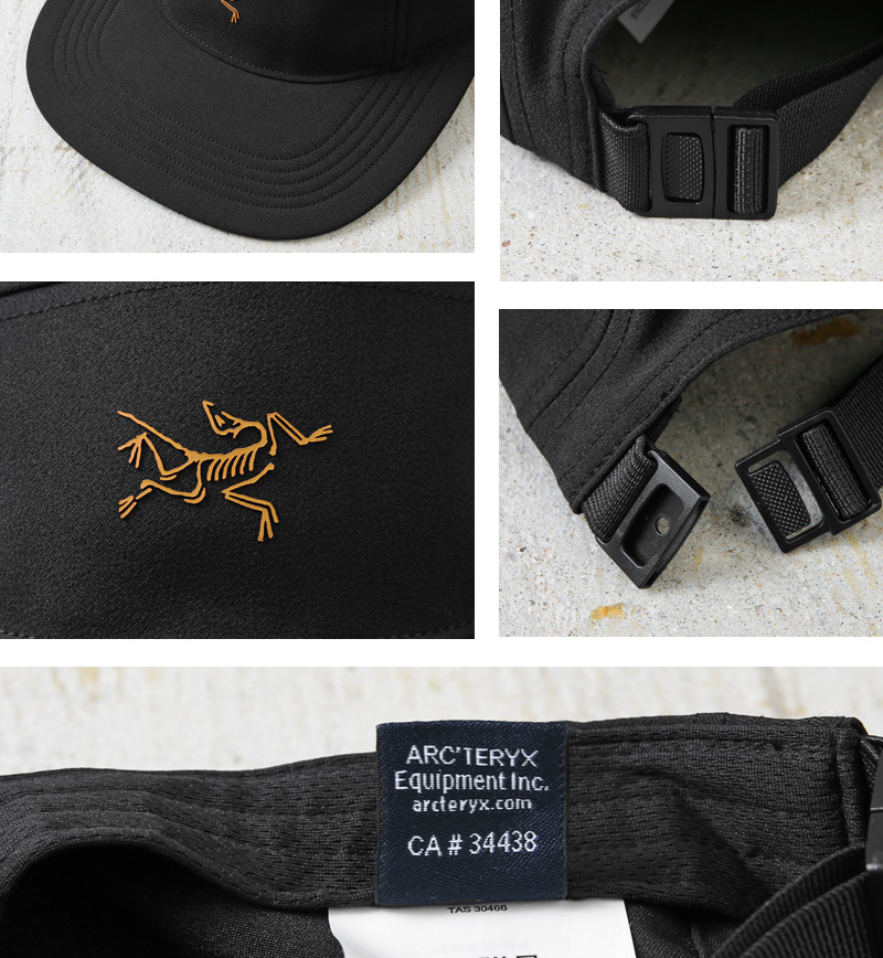 ARC'TERYX アークテリクス X000006984 Calidum 5 Panel Hat（カリダム 5 パネル ハット） ロゴ キャップ 帽子  2023年作【正規取扱店】【クーポン対象外】【T】