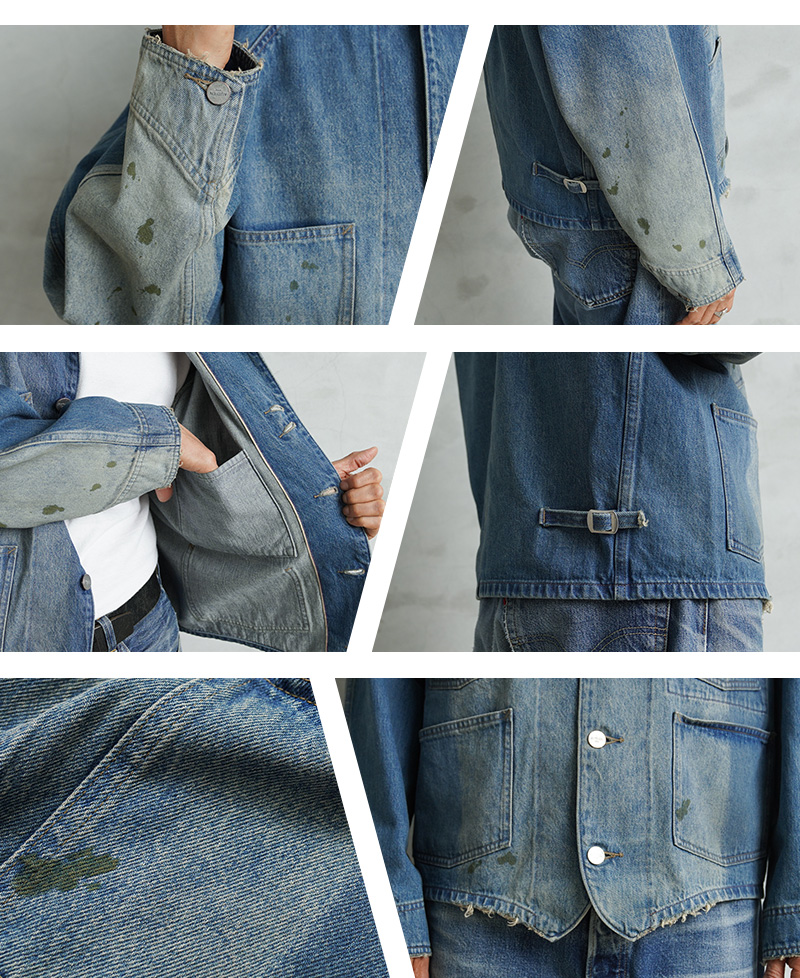 AUTHEN オーセン AUT-094-002 VINTAGE ENGINEER JACKET デニム