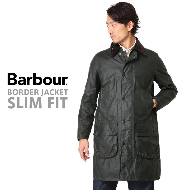 売れ筋がひ！ Barbour バブアー Border SL オイルドジャケット