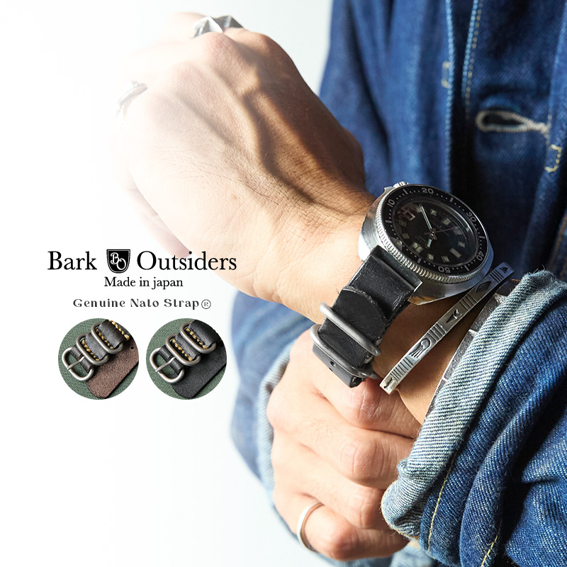 【待望★】 BARK OUTSIDERS Strap Nato Genuine バークアウトサイダーズ 時計