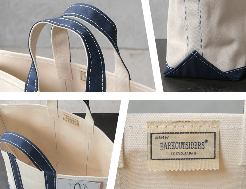 【未使用】Barkoutsiders BLUE LINES TOTE 80's barkout-tote80s_5.jpg