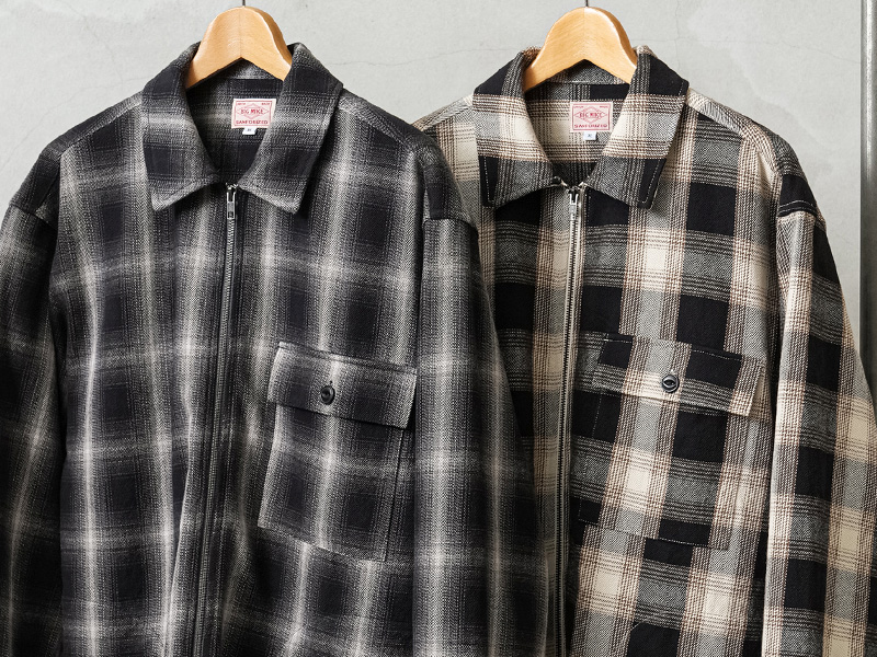 BIG MIKE（ビッグマイク） 102535700 ヘビーフランネル ジップ シャツ