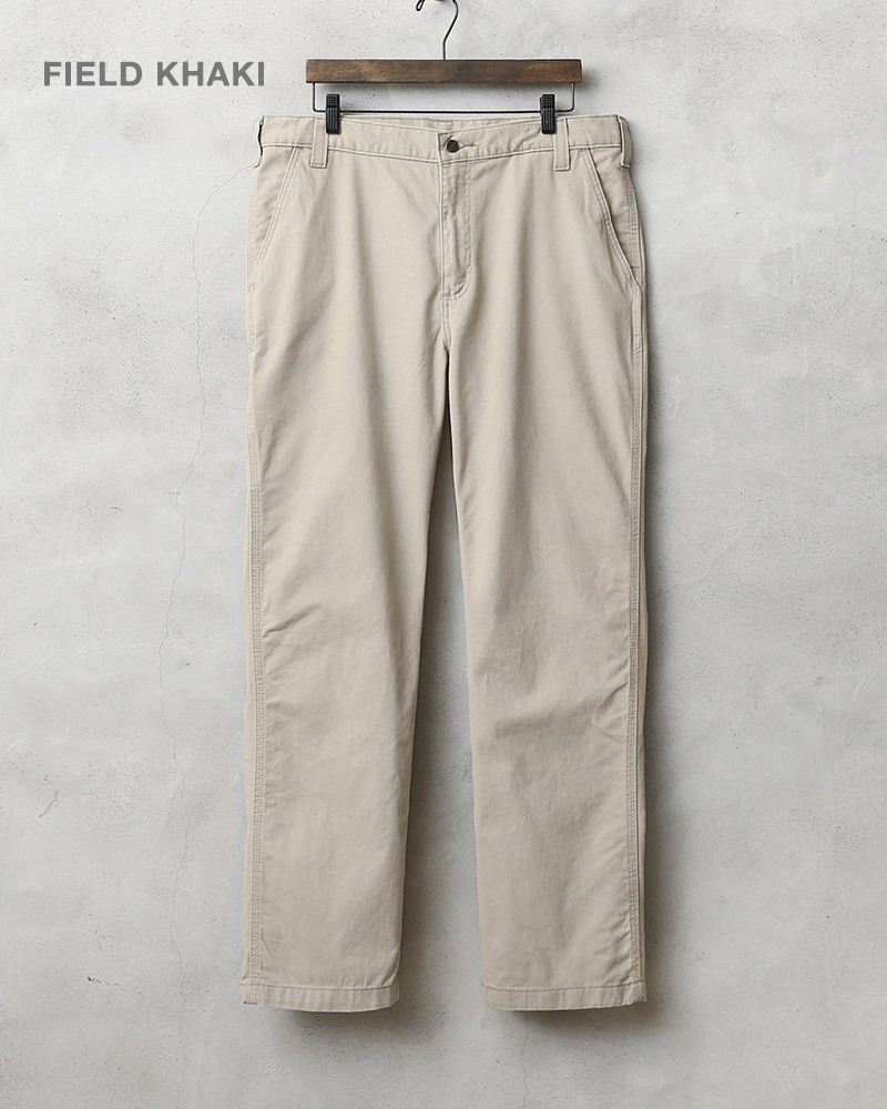 極美品✨ カーハート ベージュ オーバーオール チノパン生地 コットンツイル bn0095_m_4.jpg