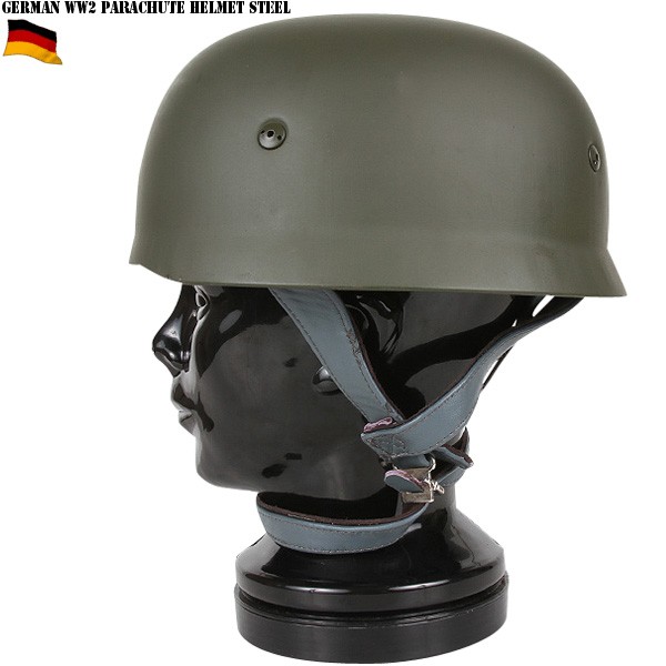 新品 ドイツ軍WWII パラトルーパースチールヘルメット