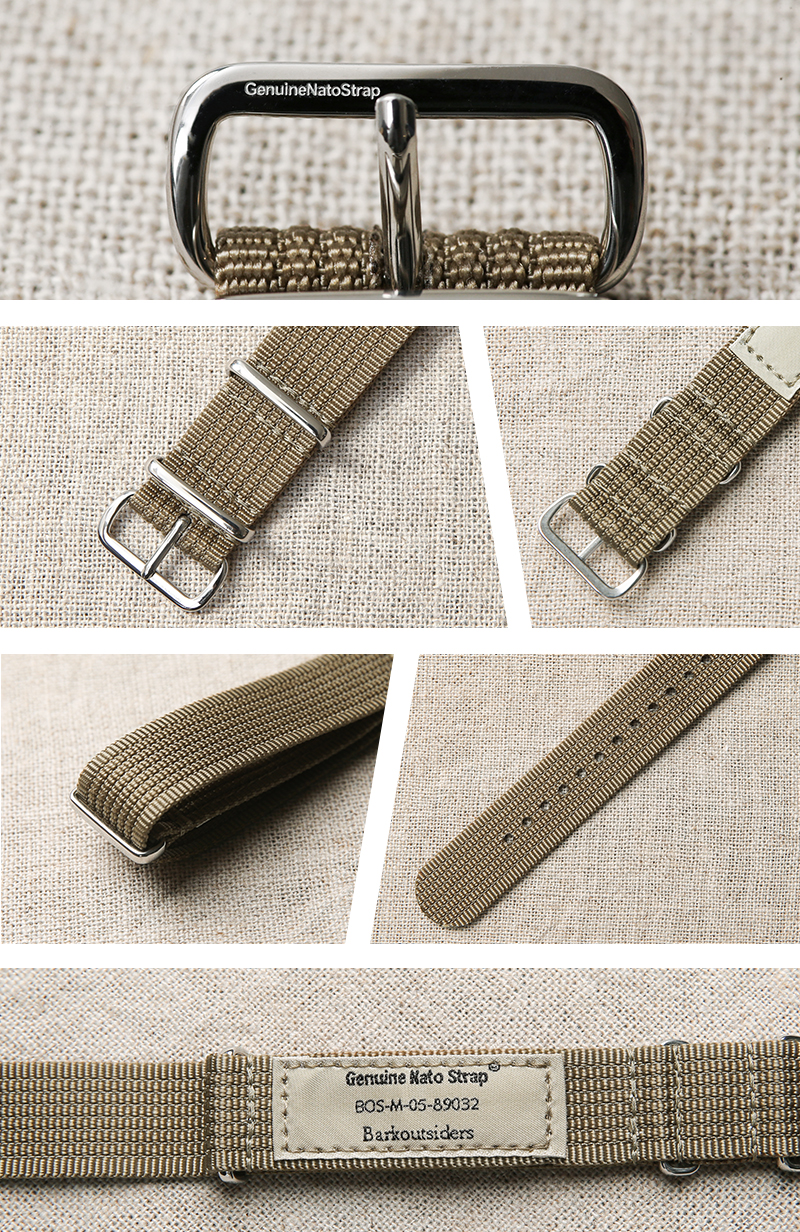 BARK OUTSIDERS バークアウトサイダーズ Genuine Nato Strap NATO