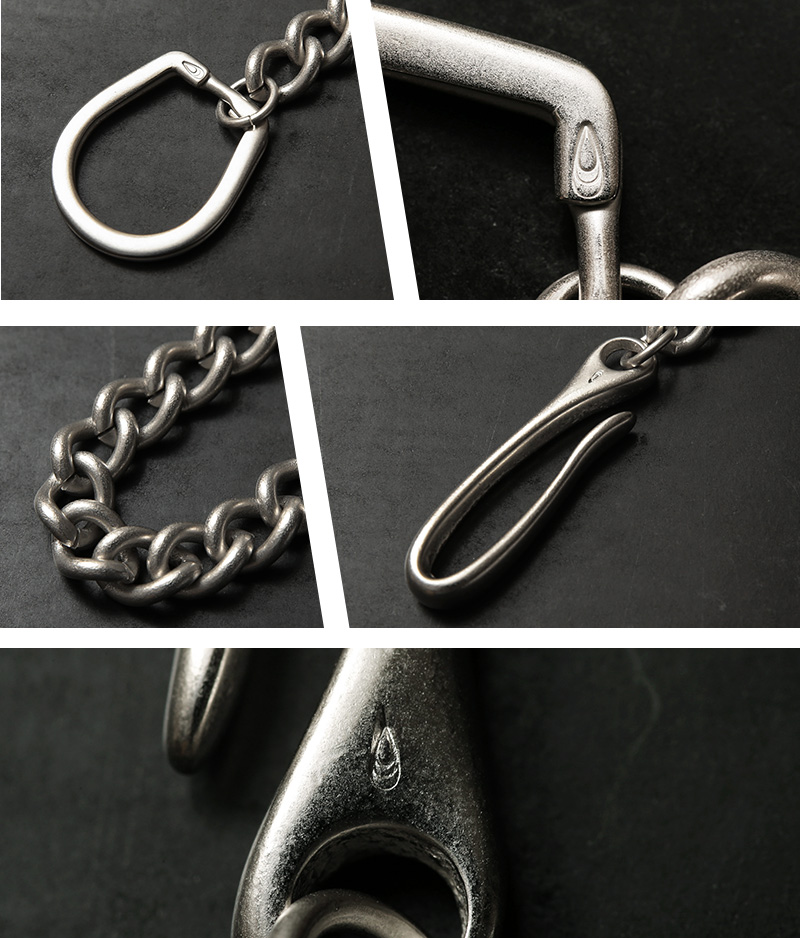 Button Works（ボタンワークス） BW-0033 FISH HOOK キーチェーン MADE