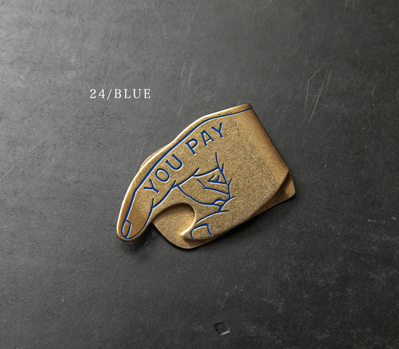 BUTTON WORKS ボタンワークス BW-0185 “YOU PAY”MONEY CLIP 2