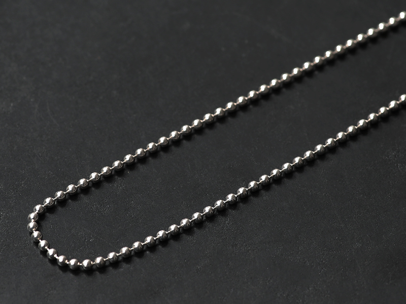 Button Works 925 ボールチェーンネックレス BUTTON WORKS ボタンワークス Silver 925 ボールチェーンネックレス