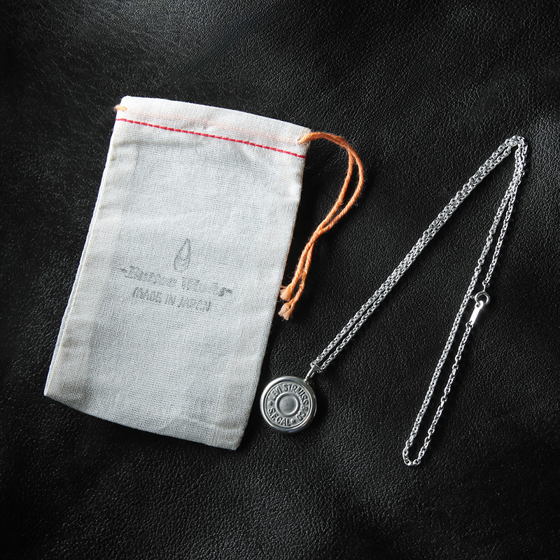 Button Works デッドストックボタンネックレス リーバイスの貴重なデッドストックボタンをネックレスに！【ボタン