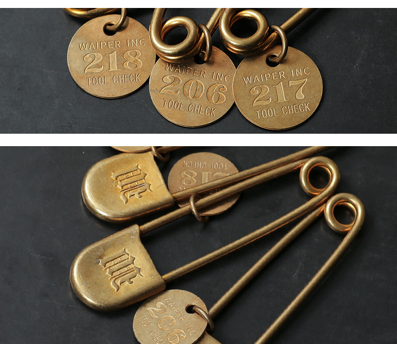 Button Works（ボタンワークス） WAIPER別注 LAUNDRY PIN ランドリー