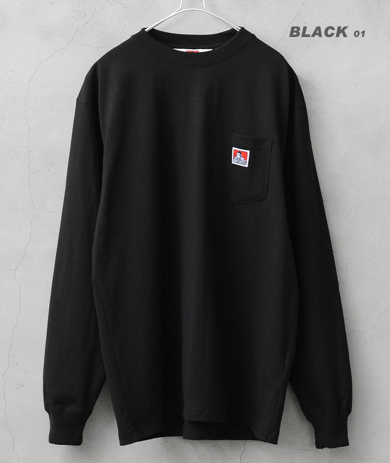 BEN DAVIS（ベンデイビス） C-25780023 L/S POCKET TEE ロングスリーブ