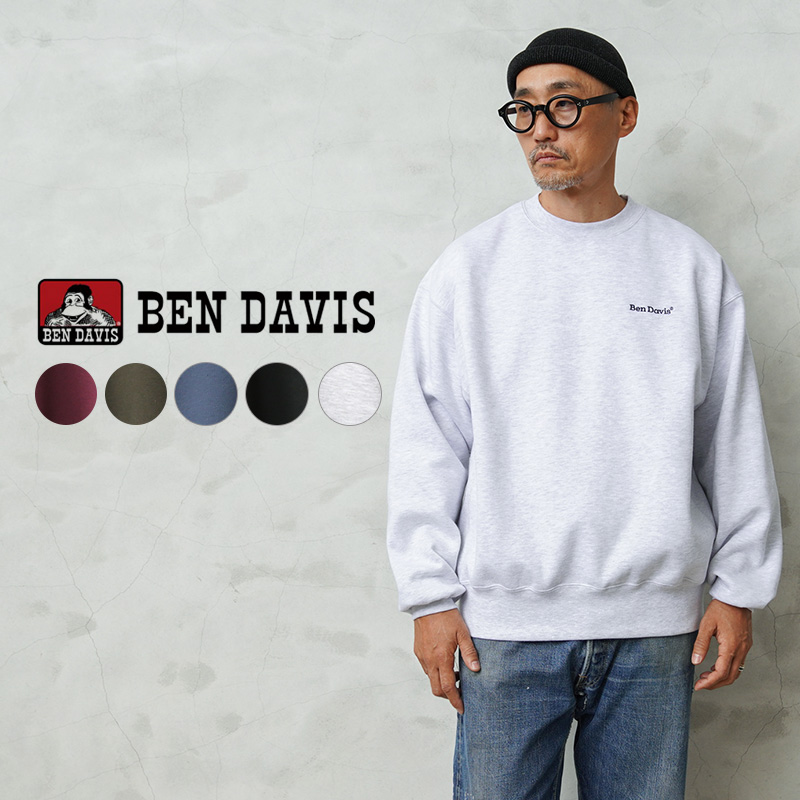 BEN DAVIS（ベンデイビス） C-25780046 HEAVY SWEAT CREW ヘビー