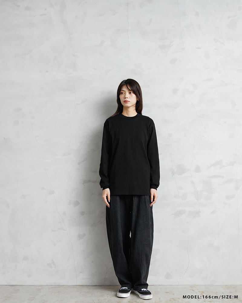 Hanes（ヘインズ） HM4-C201（HM4-D202） Hanes T-SHIRTS KURO クルー