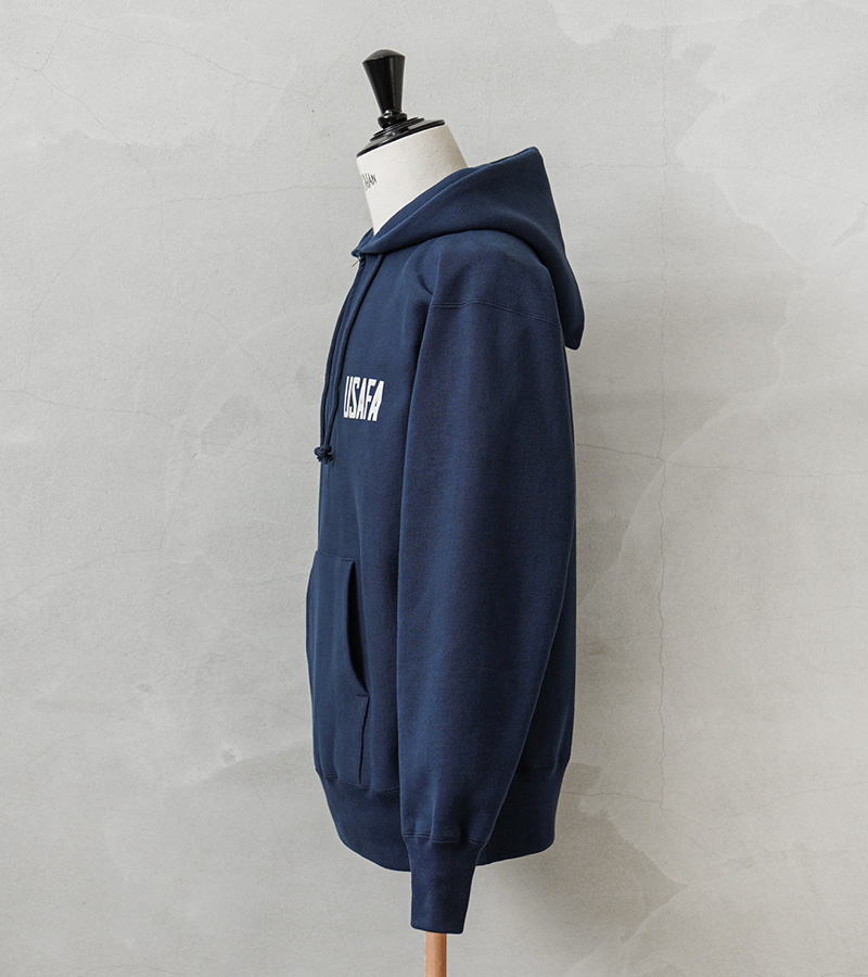 チャンピオン リバースウィーブ USAFA ハーフジップ 青タグ 復刻