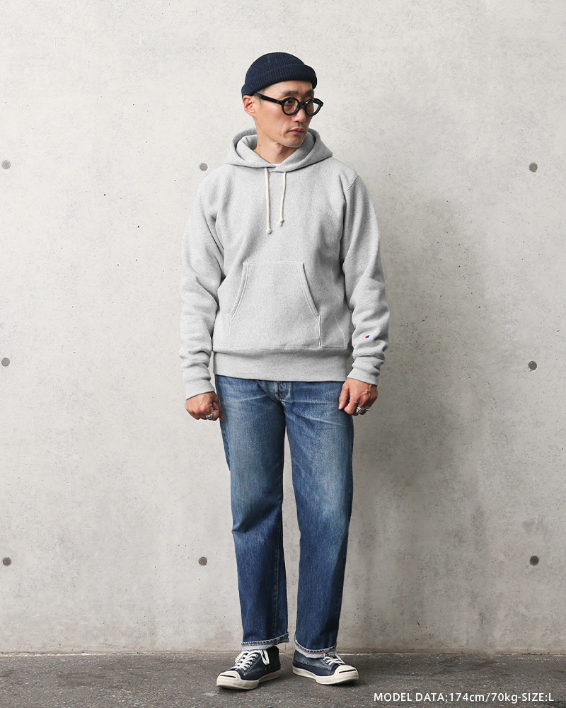 Champion チャンピオン C3-Y132 REVERSE WEAVE フーデッド スウェット