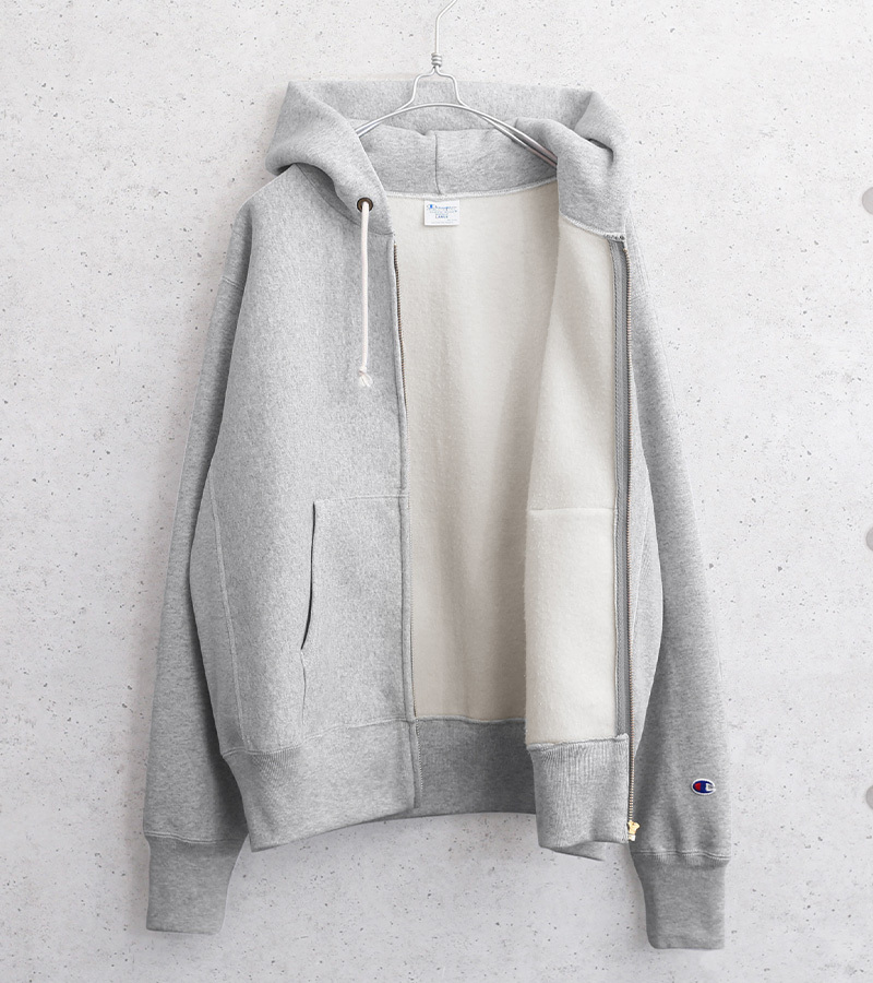 Champion チャンピオン C3-Y134 REVERSE WEAVE ジップスウェット