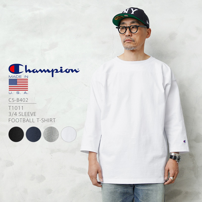 MADE IN USA（Champion） Champion チャンピオン C5-B402 T1011 3/4