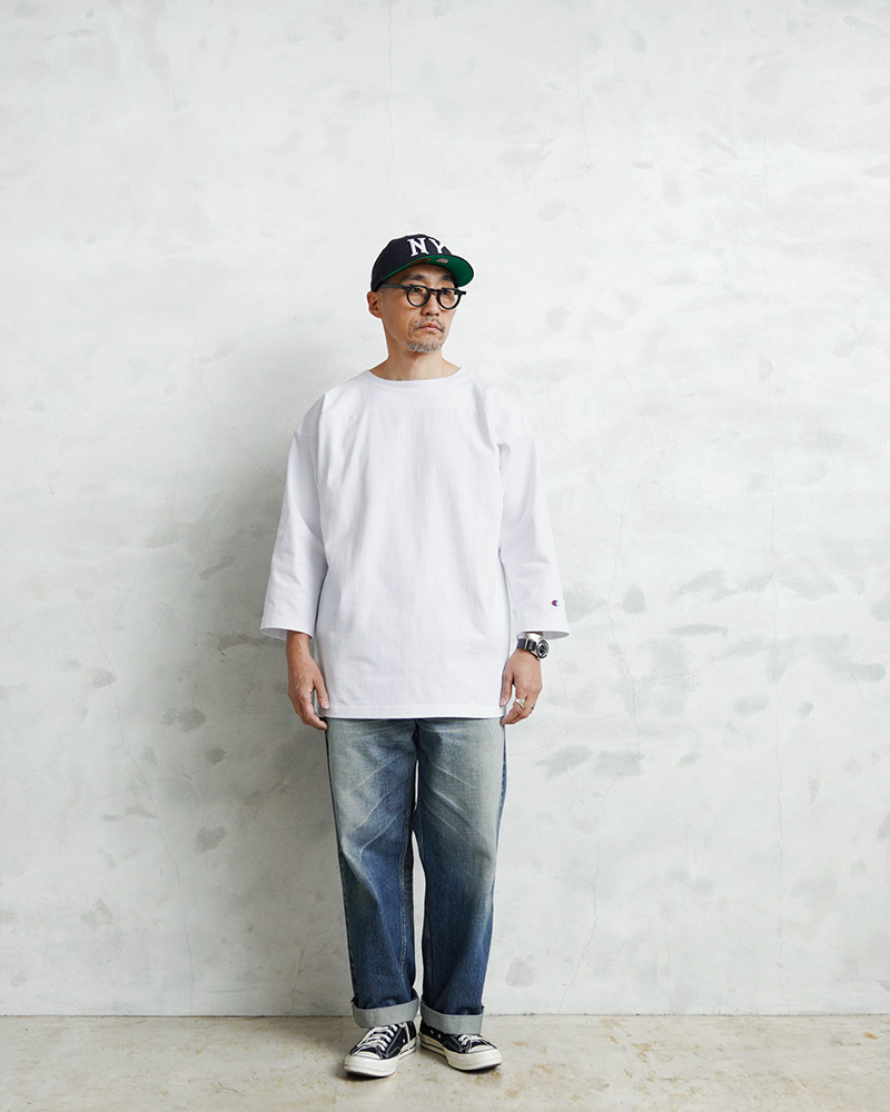 MADE IN USA（Champion） Champion チャンピオン C5-B402 T1011 3/4