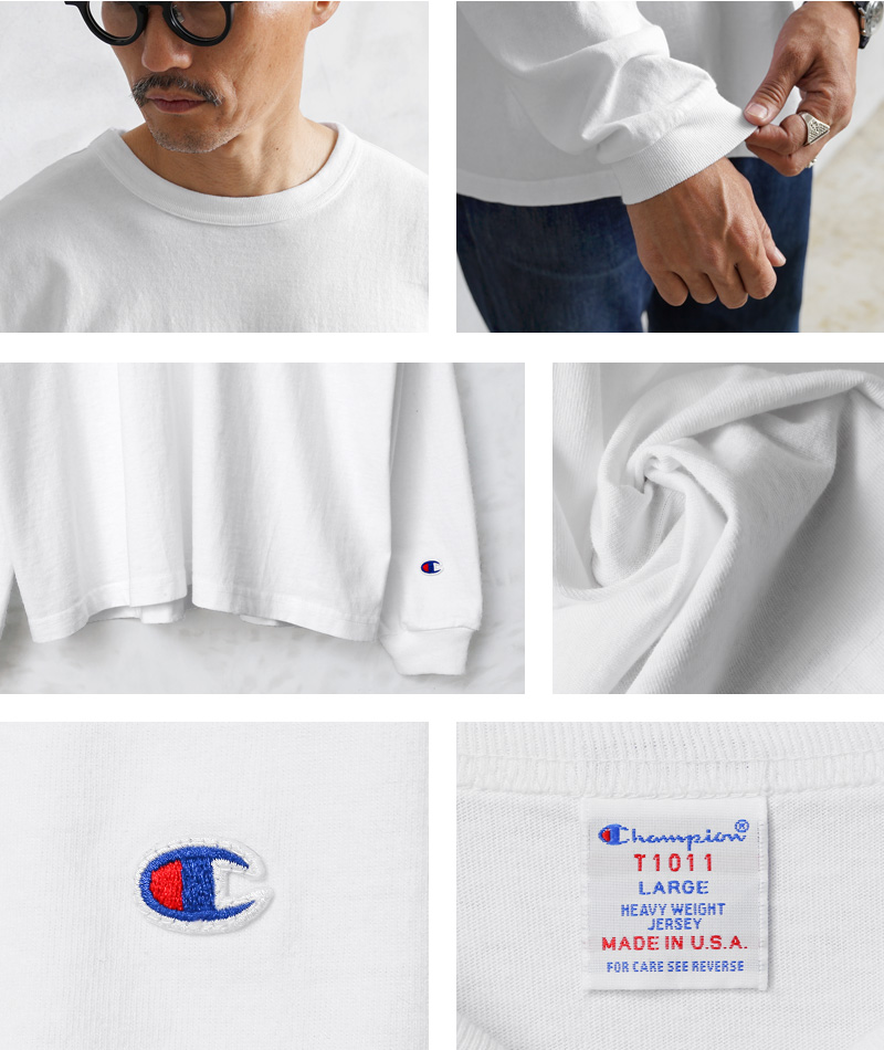 MADE IN USA（Champion） Champion チャンピオン C5-U409 T1011 長袖T