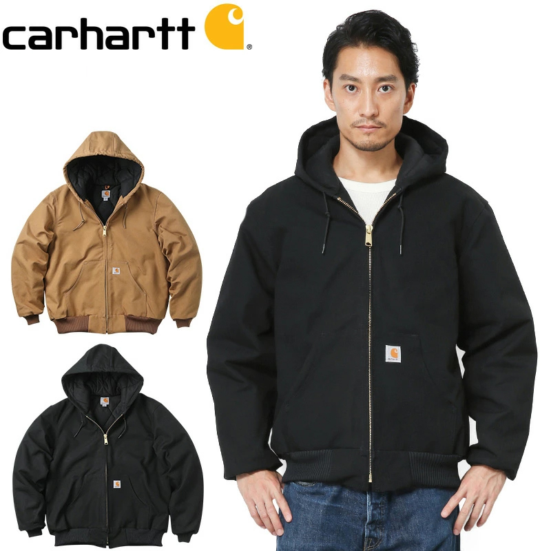 Carhartt カーハート J DUCK QUILTED FLANNEL LINED アクティブ