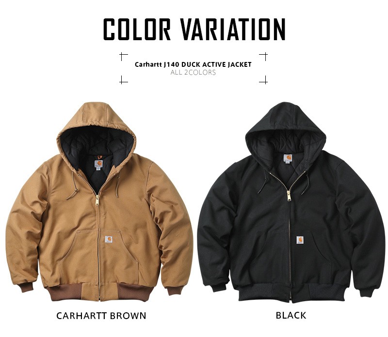 Carhartt カーハート J140 DUCK QUILTED FLANNEL-LINED アクティブジャケット MADE IN USA