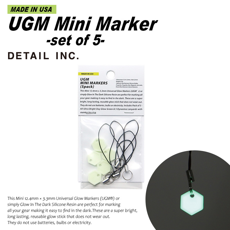 DETAIL INC. ディテールインク 3746 UGM Mini Marker 蓄光 ミニ
