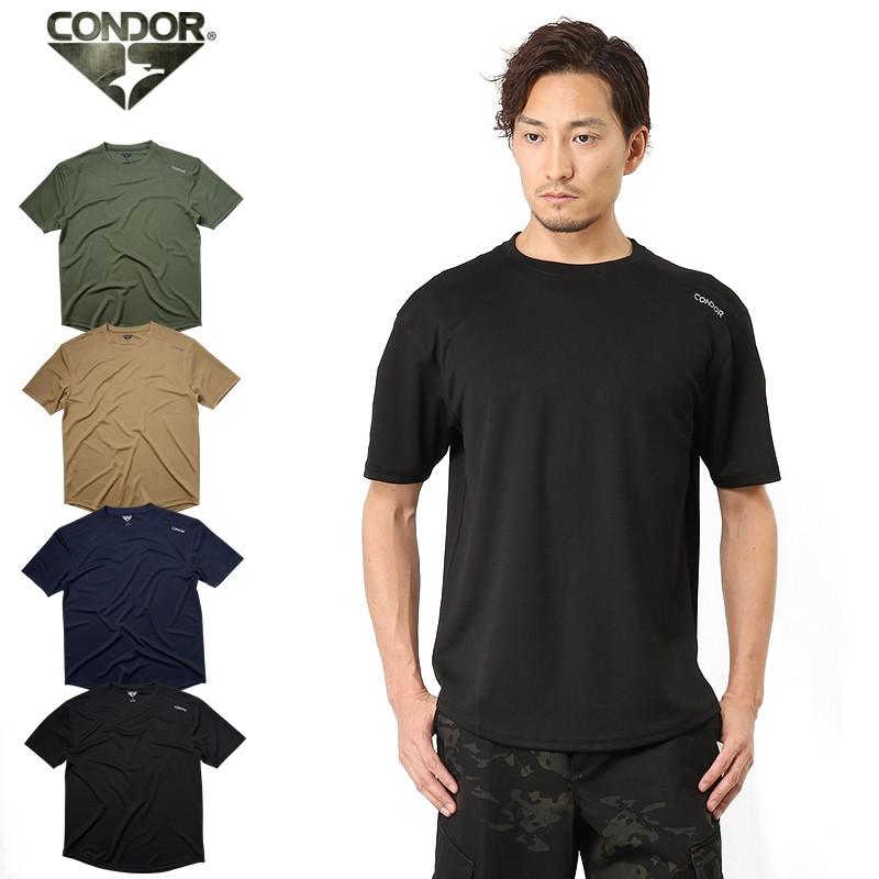 CONDOR コンドル MAXFORT トレーニング Tシャツ 速乾 吸汗 消臭 ミリタリー 101076 【クーポン対象外】 ブランド【T】  :cnt203606101:ミリタリーショップWAIPER - 通販 - Yahoo!ショッピング