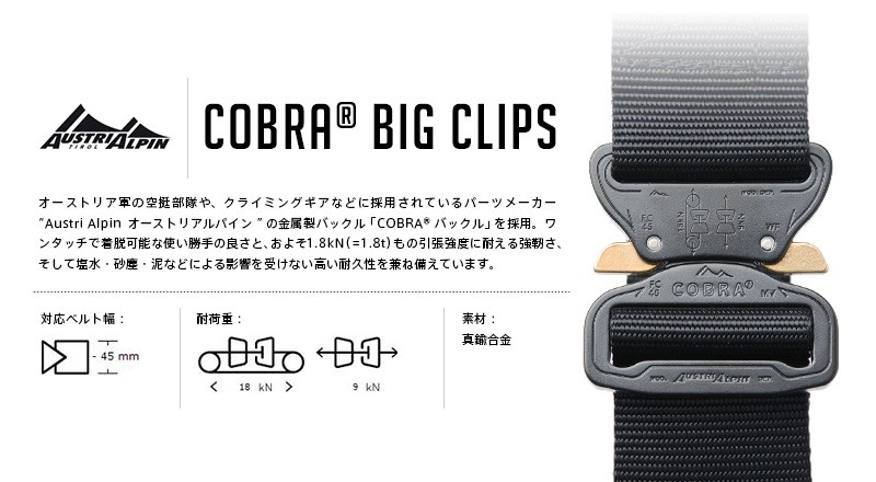 MILITARY CONDOR コンドル US1078 COBRA タクティカルベルト
