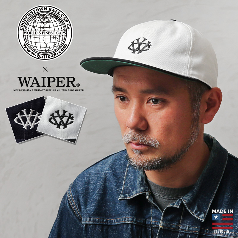 クーパーズタウン ボール キャップ WAIPER別注 楽天市場】【正規取扱店】クーパーズタウンボールキャップ