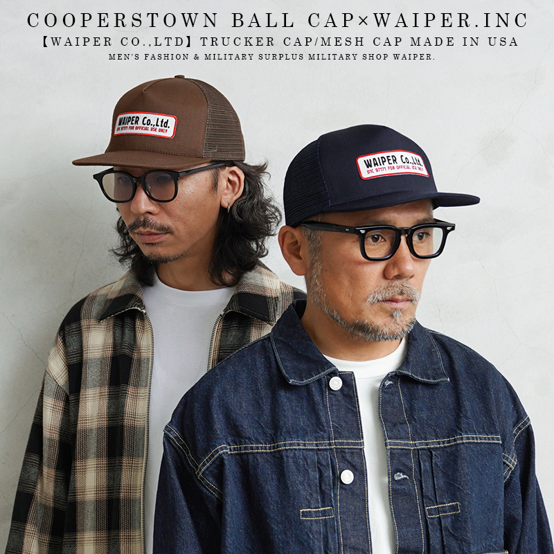 WAIPER別注 COOPERSTOWN クーパーズタウン ボール キャップ Cooperstown Ball Cap（クーパーズタウンボールキャップ） クーパーズ