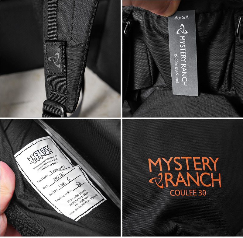MYSTERY RANCH ミステリーランチ COULEE 30 S/M（クーリー