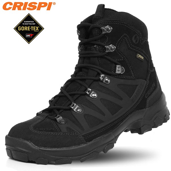 CRISPI クリスピー STEALTH PLUS GTX タクティカルブーツ BLACK メンズ レディース ミリタリーブーツ 靴 ゴアテックス  ブランド 【クーポン対象外】【T】