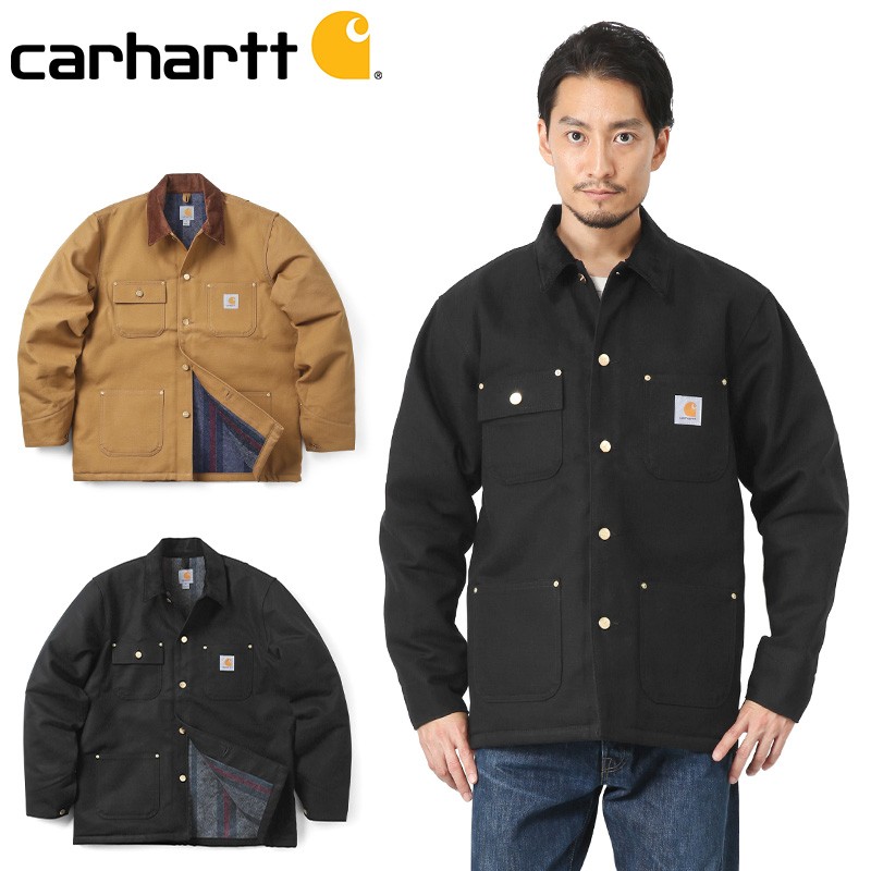 Carhartt カーハート 103825 DUCK CHORE COAT チョアコート メンズ アウター カバーオール ワークジャケット  ミリタリージャケット アウトドア【T】