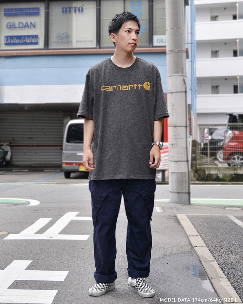Carhartt カーハート CRHTT-K195 ビッグシルエット S/S ロゴT