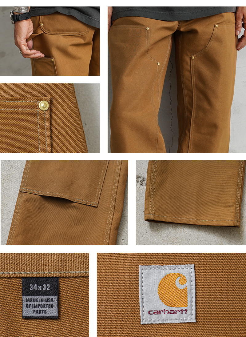 Carhartt カーハート B01 DOUBLE FRONT WORK DUNGAREE ダブル フロント ワーク ダンガリー ペインターパンツ  ワーク アメカジ ブランド【T】 : carhartt-b01 : ミリタリーショップWAIPER - 通販 - Yahoo!ショッピング