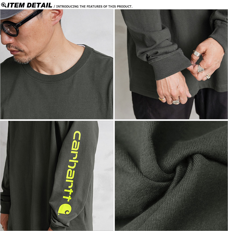 Carhartt カーハート CRHTT-K231 L/S GRAPHIC LOGO Tシャツ メンズ ロンT アメカジ ワーク ロゴ 袖プリント  ゆったり ブランド【T】 : carhartt-crhtt-k231 : ミリタリーショップWAIPER - 通販 - Yahoo!ショッピング