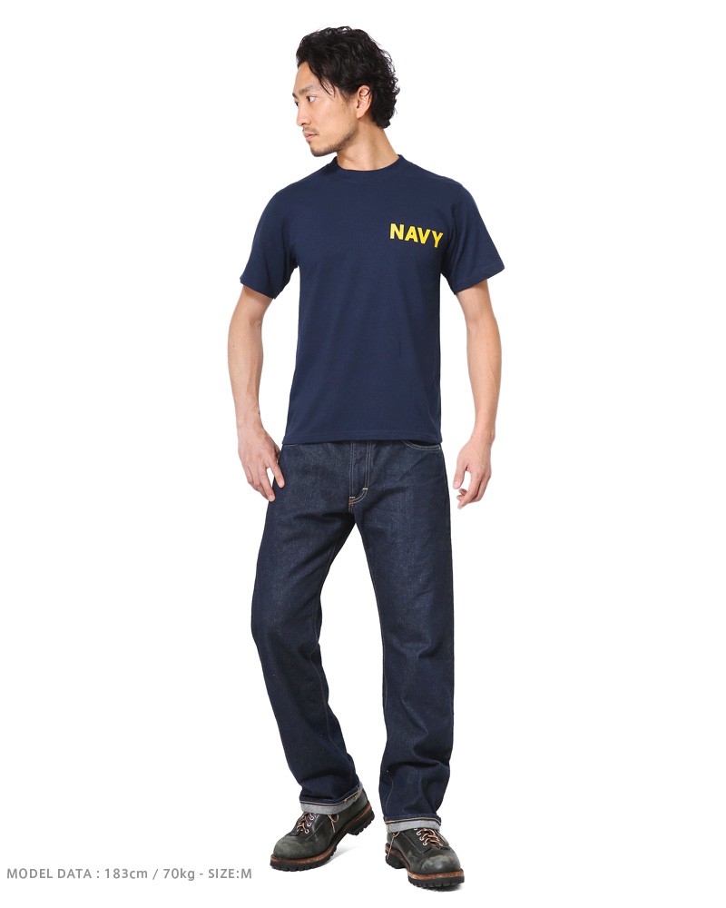 SOFFE（ソフィー） D0007515 Short Sleeve NAVY Tシャツ drirelease