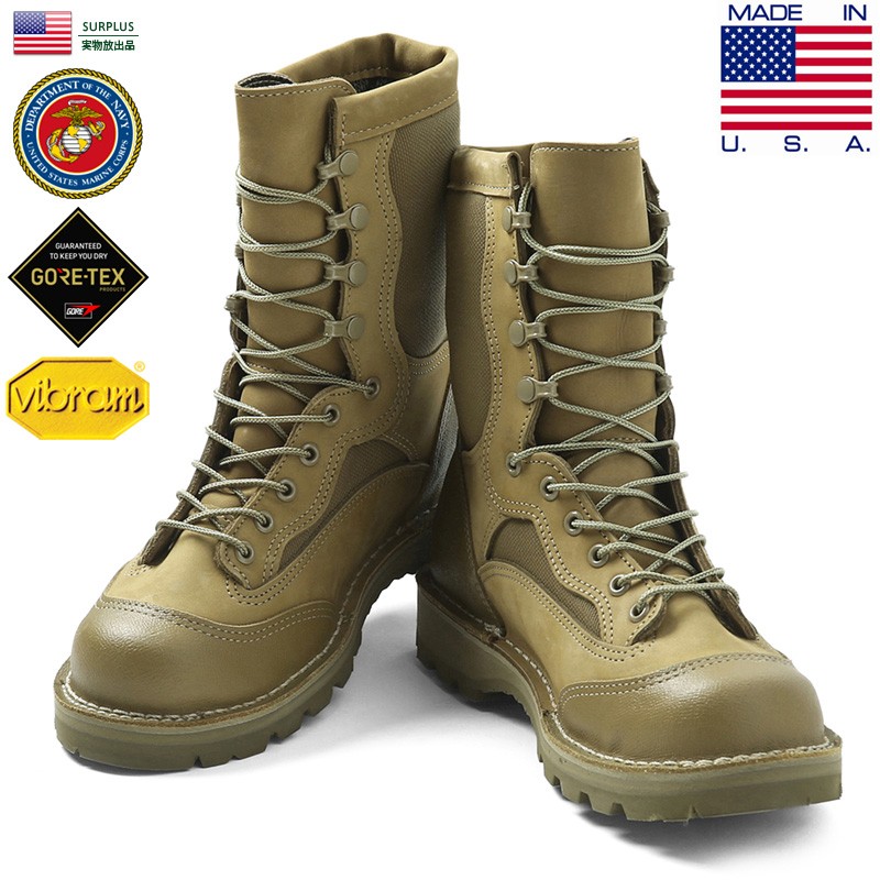 実物 新品 デッドストック 米海兵隊 U.S.M.C. DANNER社製 RAT ブーツ 8