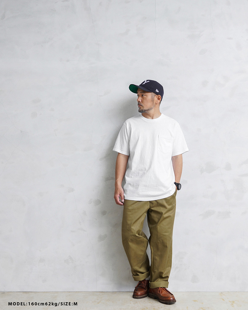 WAIPER.inc ワイパーインク S/S クルーネック ポケット パックTシャツ