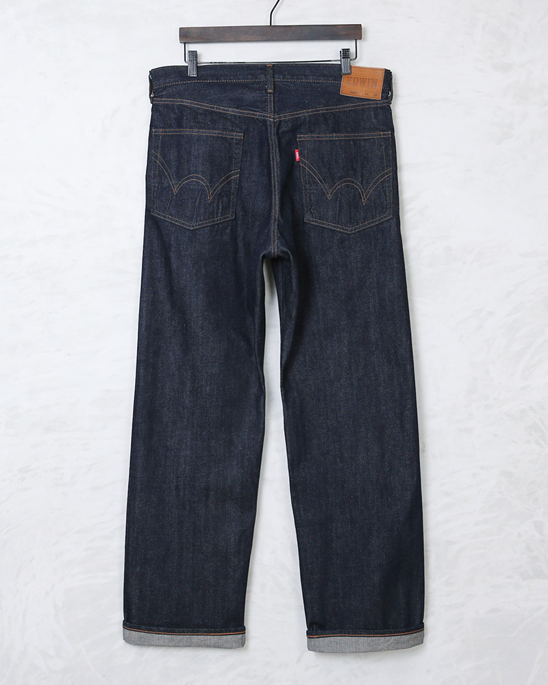 EDWIN エドウィン E50540 505Z ワイドストレート デニムパンツ SELVAGE