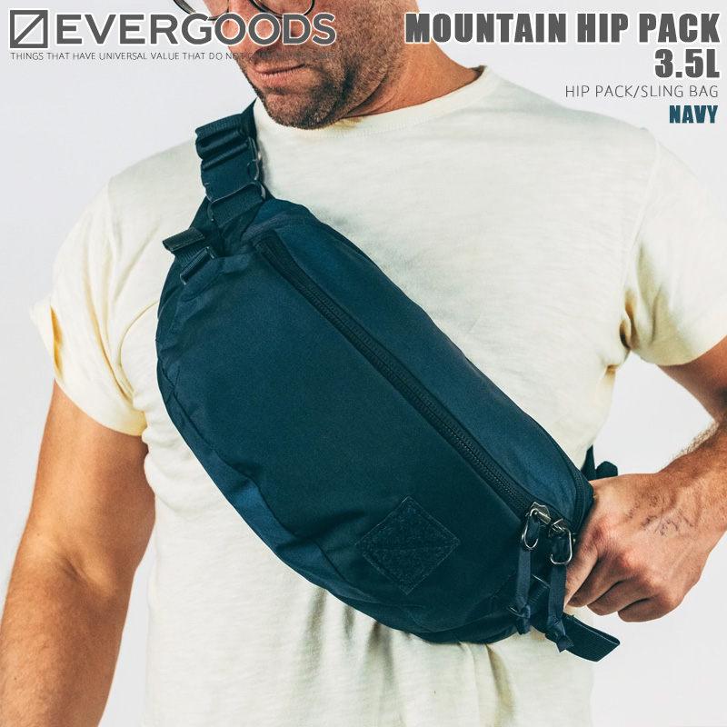 EVERGOODS エバーグッズ MOUNTAIN HIP PACK 3.5L マウンテンヒップ