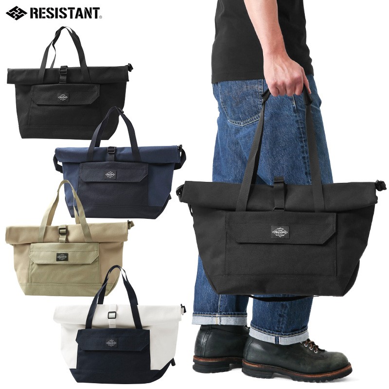 Resistant レジスタント Every エブリー ロールトップ 4way ショルダー トートバッグ メッセンジャーバッグ 日本製 メンズ 通勤 通学 大容量 サイズ ブランド Resistant Every ミリタリーショップwaiper 通販 Yahoo ショッピング