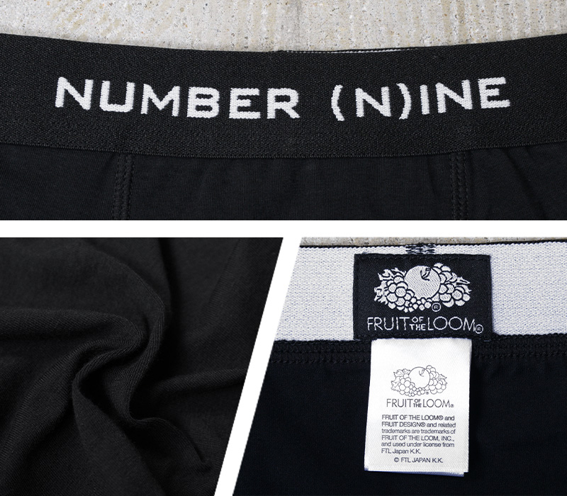 FRUIT OF THE LOOM フルーツオブザルーム×NUMBER (N)INE
