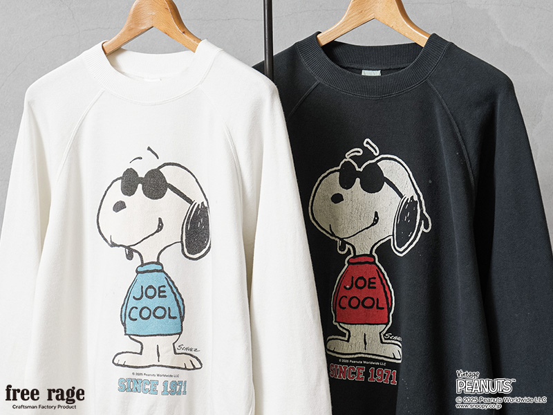 free rage（フリーレイジ） 【予約販売】【8月中旬頃入荷予定】PEANUTS