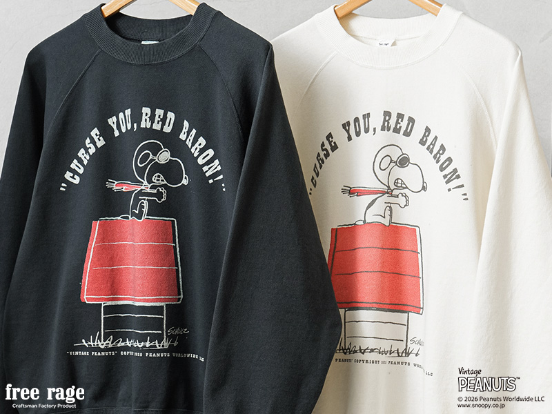 free rage（フリーレイジ） PEANUTS×free rage FRP005 FLYING ACE