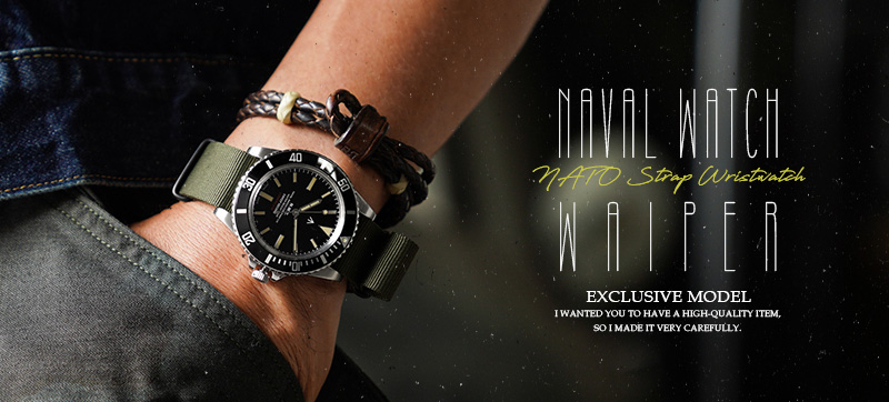NAVAL WATCH ナバルウォッチ WAIPER別注 FRXE012 Produced By 