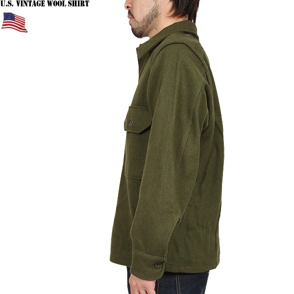 実物 新品 米軍ヴィンテージウールシャツ 実物 新品 米軍ヴィンテージウールシャツ