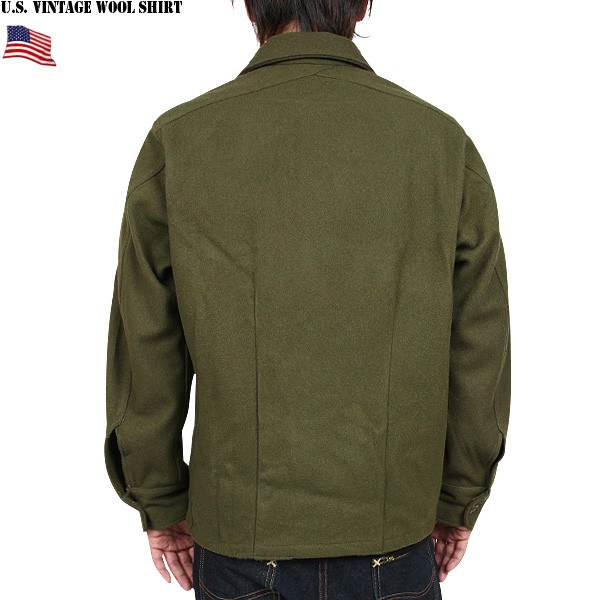 実物 新品 米軍ヴィンテージウールシャツ 実物 新品 米軍ヴィンテージウールシャツ
