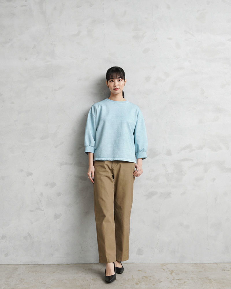 GOOD ON（グッドオン） GOBW-2209 リラックススウェット 7分袖